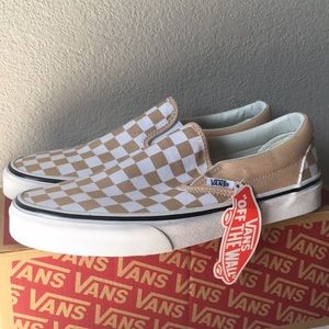 frappe true white checkerboard vans